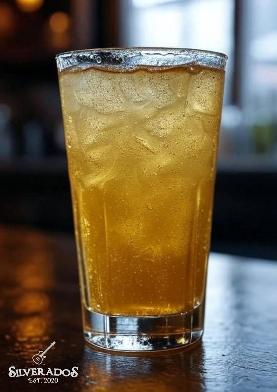 Cold drink on the bar