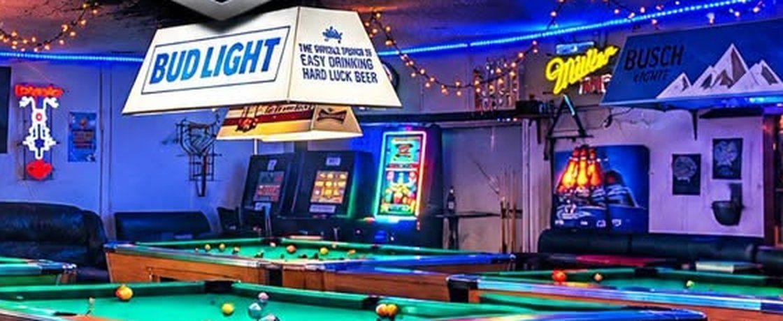 Pool tables inside Silverados